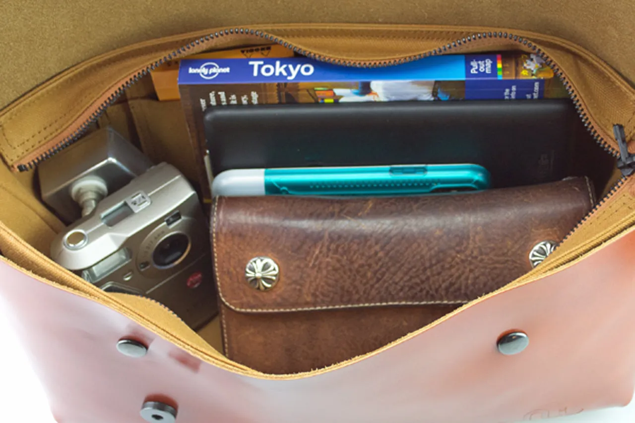 メッセンジャーバッグ (S)/LS-BROWN-FAS