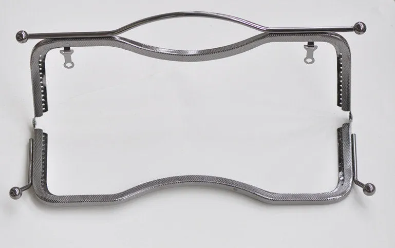 20.5cm (8")/ 27cm (10") Purse Frame Clutch Bag Making Bronze Silver Gunmetal Light Gold Four Colors Available
