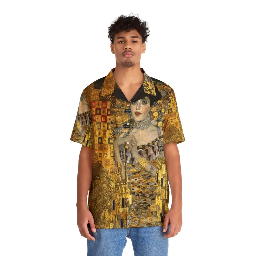 Adele Bloch Bauer Inspired Gustav Klimt Hawaiian Shirt