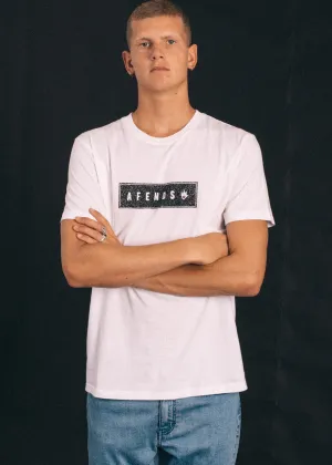 Afends Mens Distorted - Standard Fit Tee