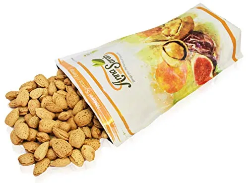 Anna and Sarah Jumbo Raw California Almonds In Shell, 4 Lbs