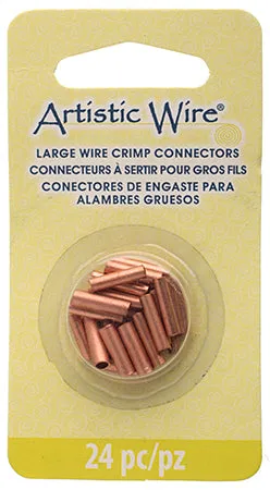 Artistic Wire Large Crimp Tubes 3 Sizes Tarnish Resistant 7pcs/Size 21pcs