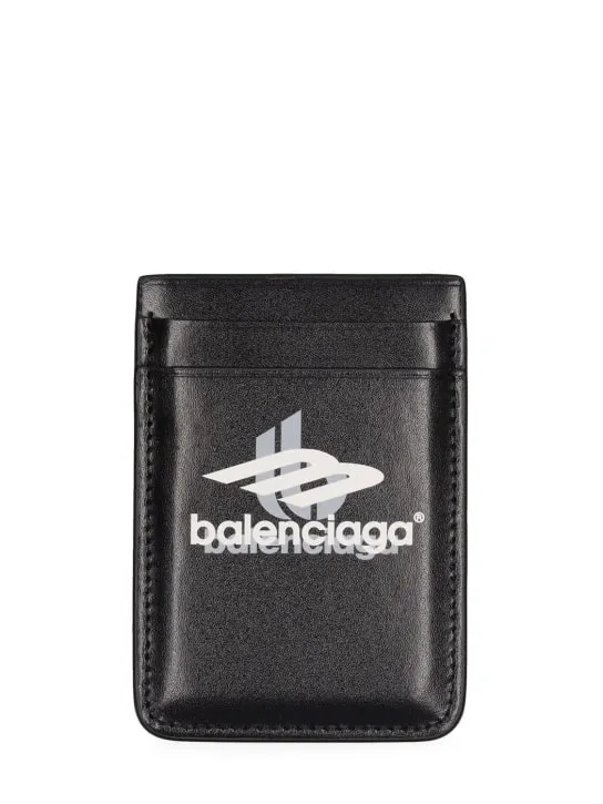 Balenciaga   Magnet leather cash &amp; card holder 