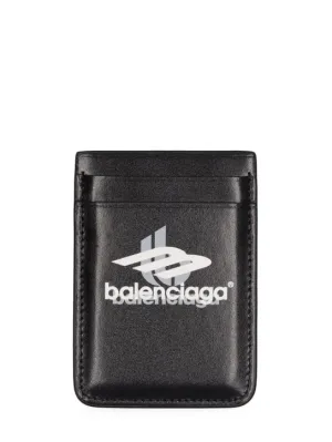 Balenciaga   Magnet leather cash &amp; card holder 