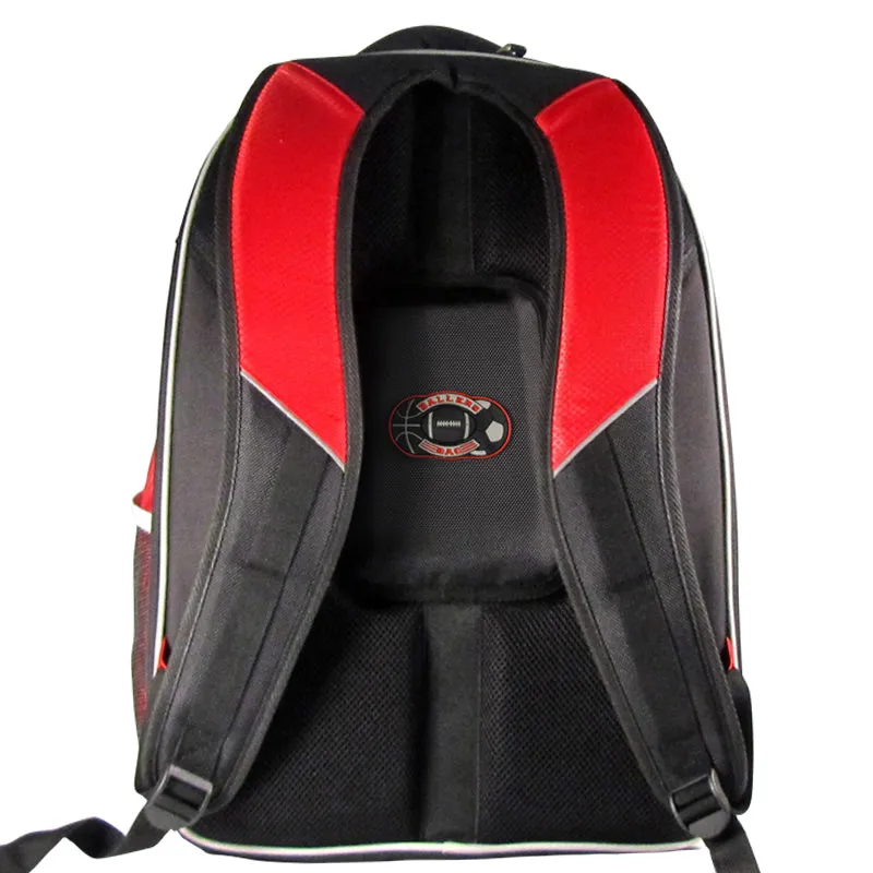 Baller's Bag Pro Backpack in Red