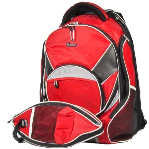 Baller's Bag Pro Backpack in Red
