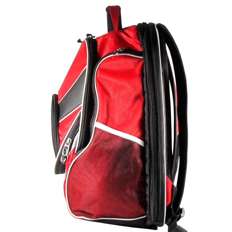 Baller's Bag Pro Backpack in Red