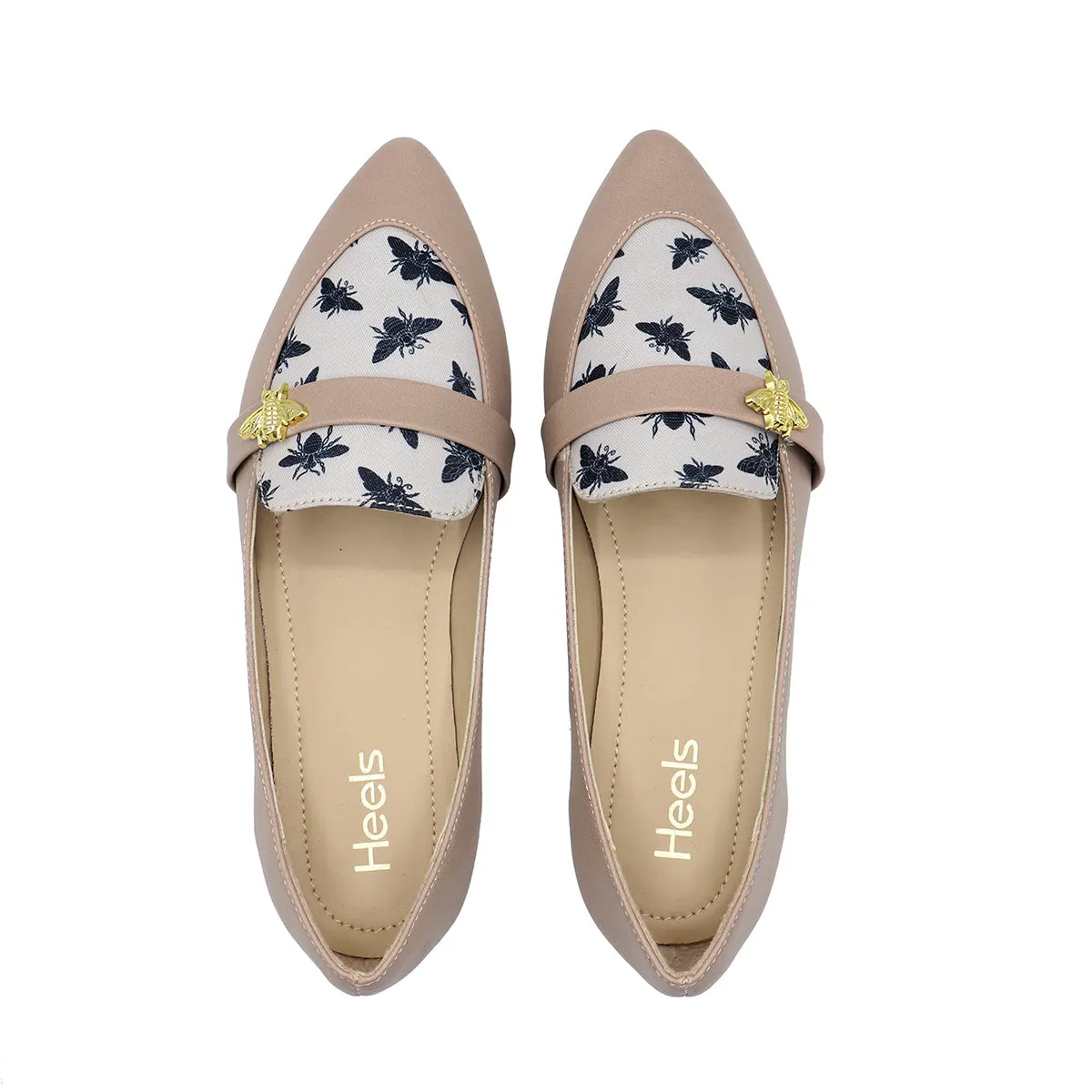 Beige Casual Pumps 090852