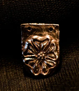 Belt End - Rose Pattern - X-67