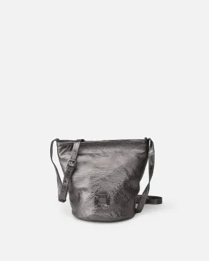 Biba -  Metallic Cross Body Bucket Bag