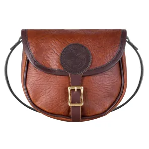 Bison Leather Shell Purse