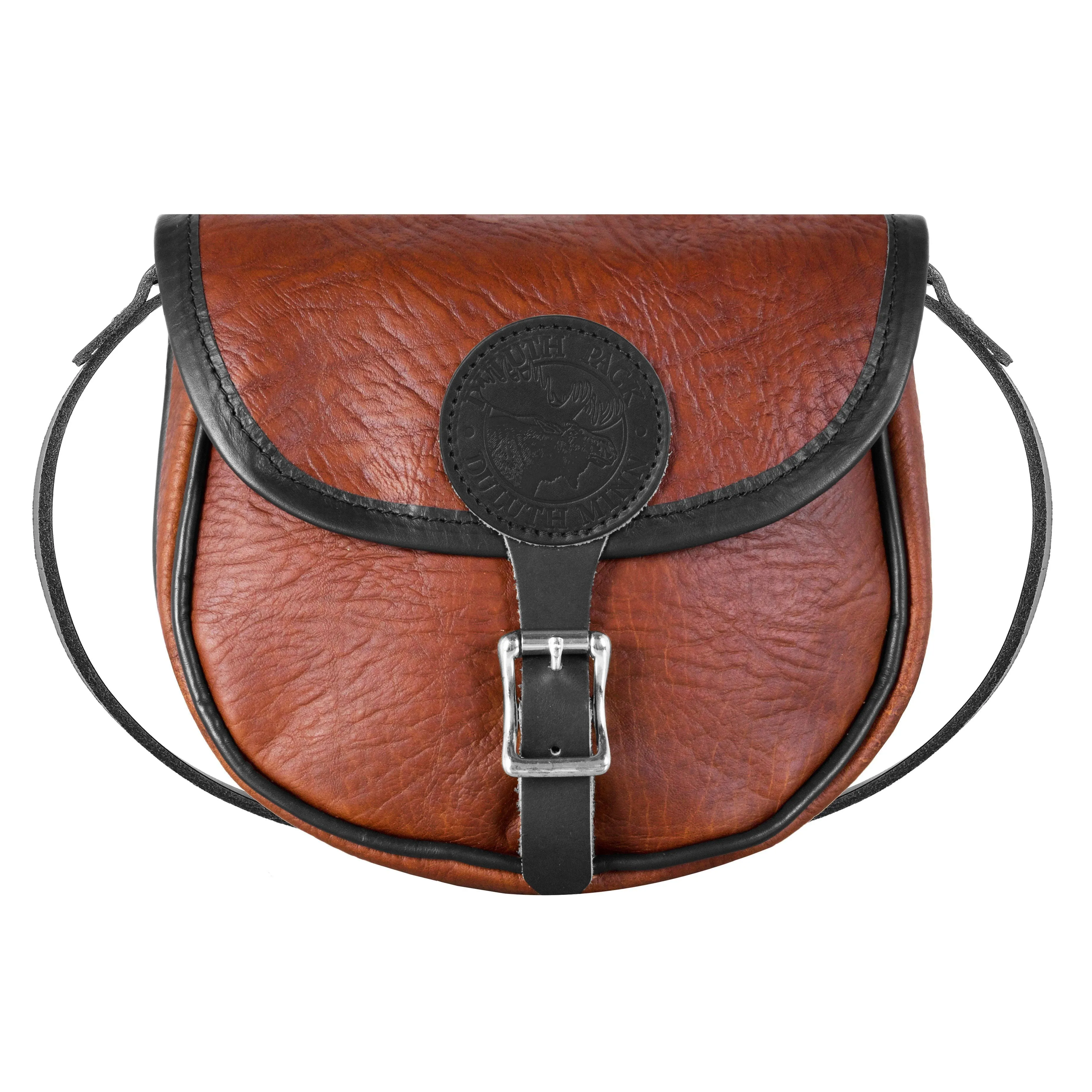 Bison Leather Shell Purse