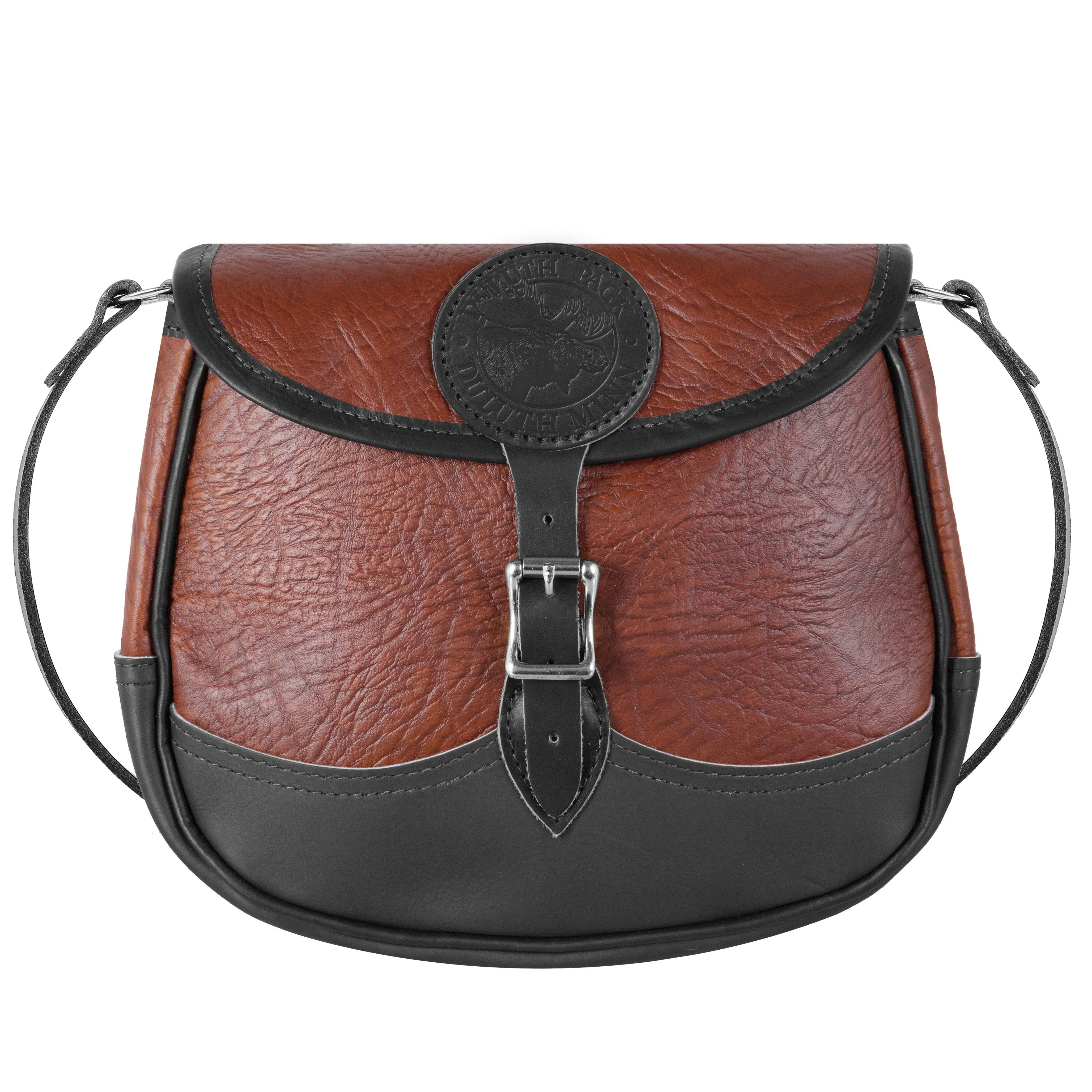 Bison Leather Shell Purse