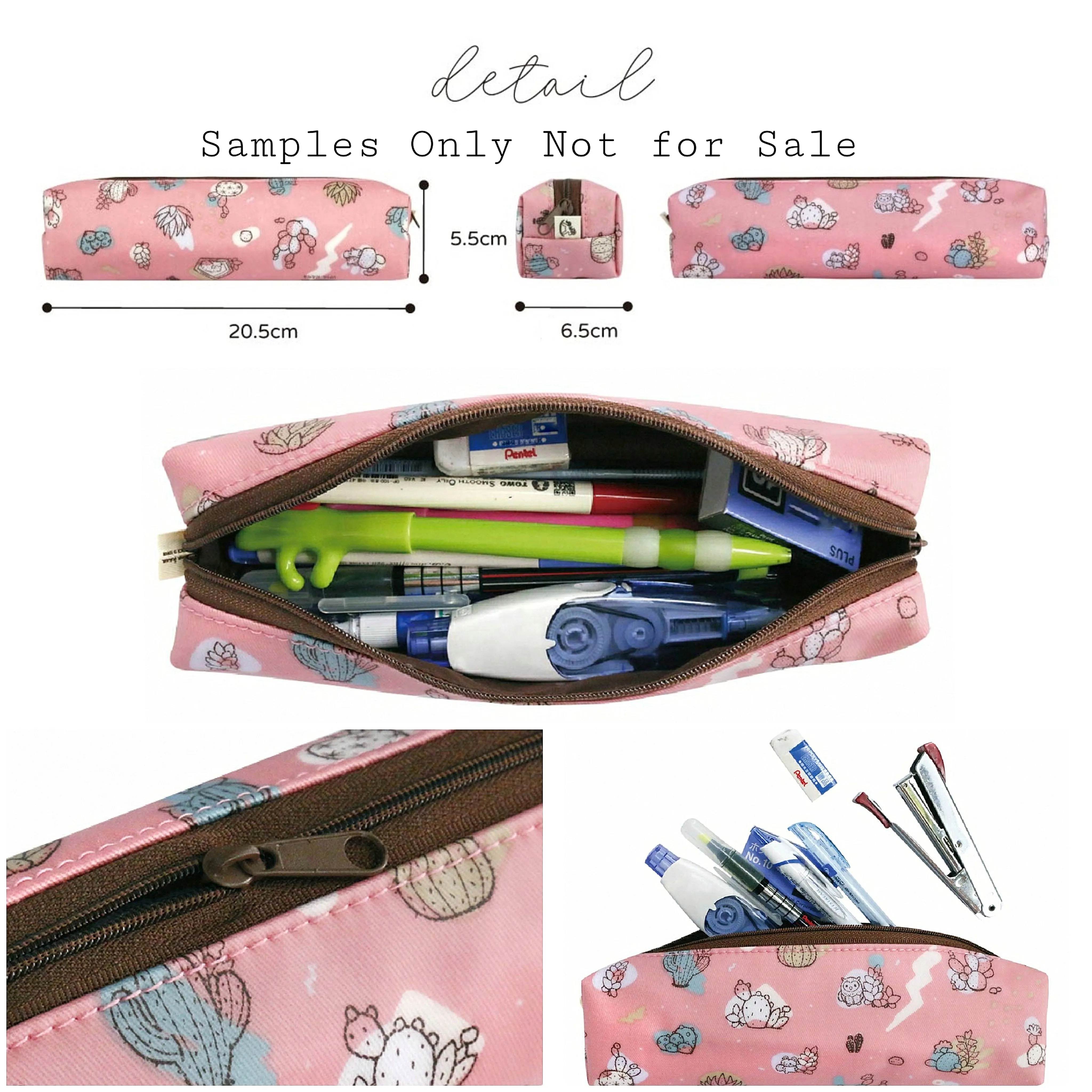 Black Bubble Tea Corgi Pencil Case