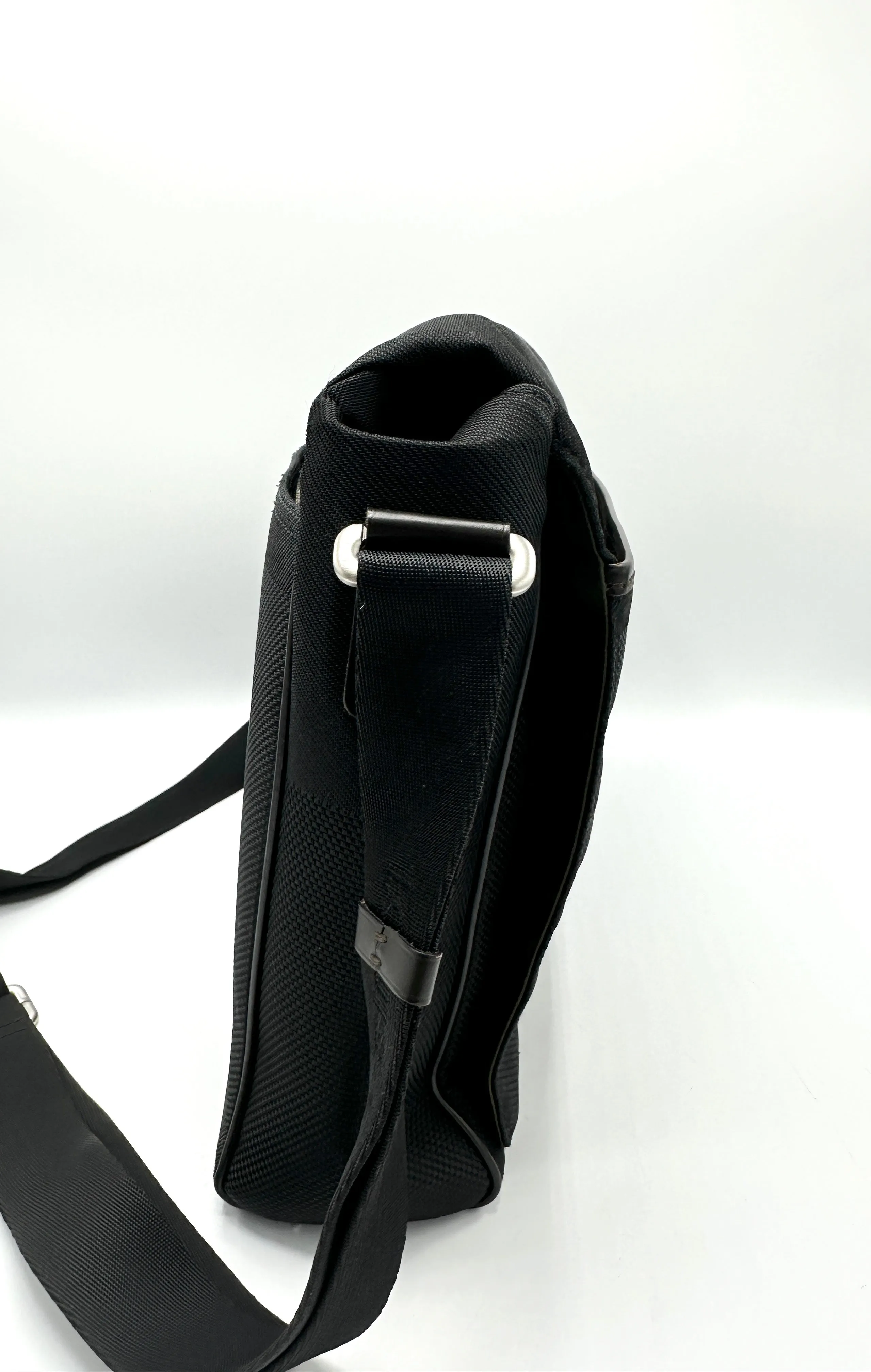 Black Geant Monogram Messenger Bag