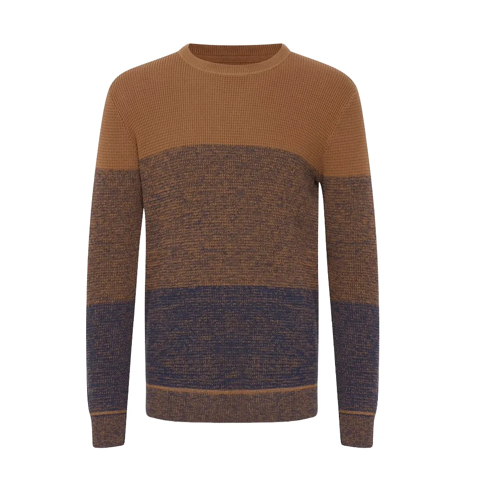 Blend maglioncino da uono girocollo 20715860 194024 terra blu