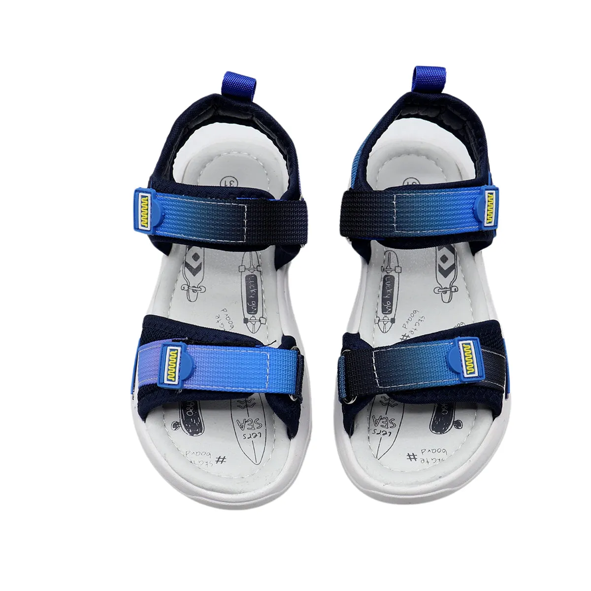 Blue Casual Sandal K00B10005