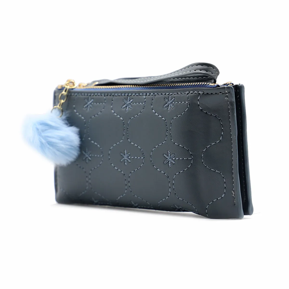 Blue Casual Wallet W00W00027
