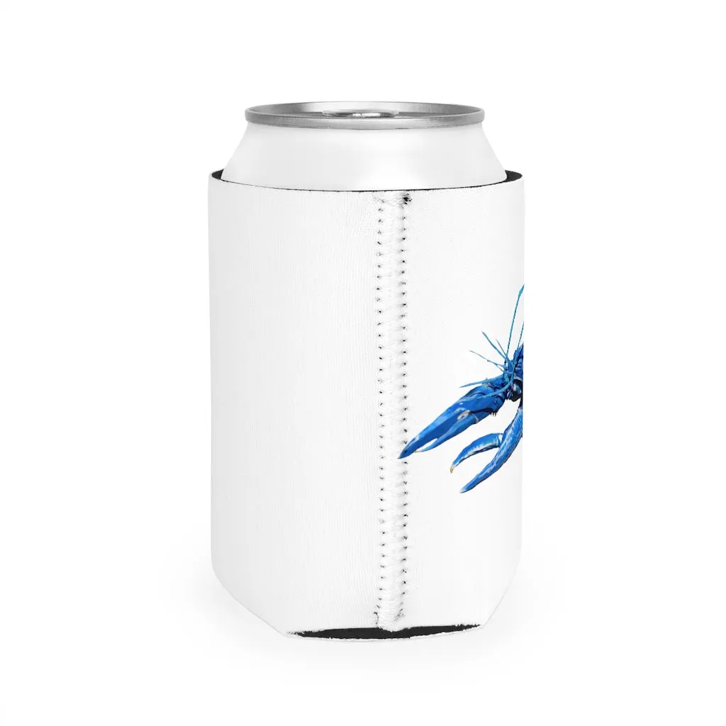 Blue Crawfish Can Cooler Sleeve