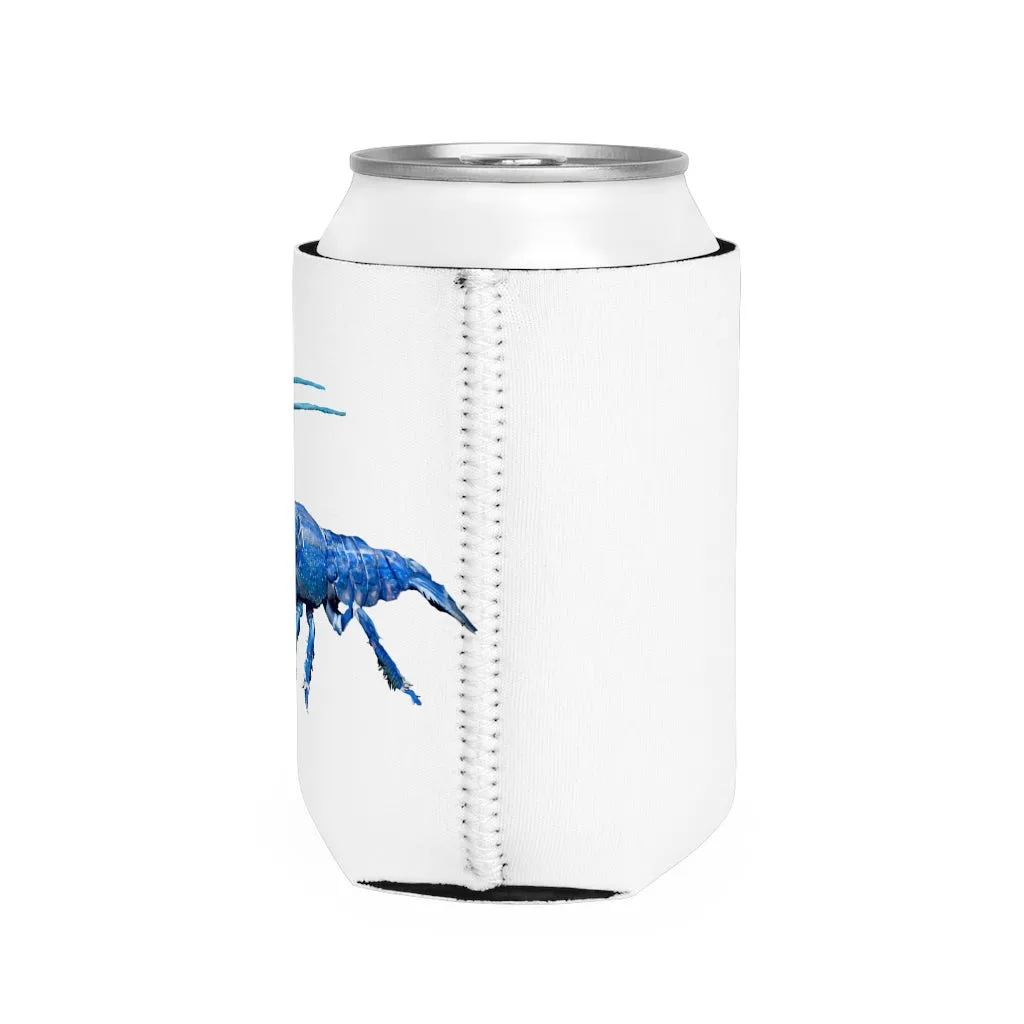 Blue Crawfish Can Cooler Sleeve