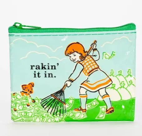 Blue Q Coin Purse