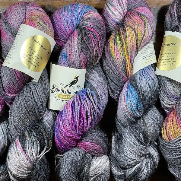 Bobolink Settlement Sock