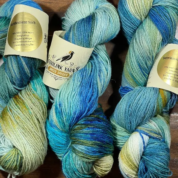 Bobolink Settlement Sock