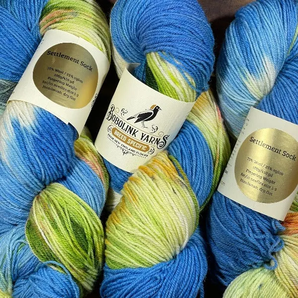 Bobolink Settlement Sock