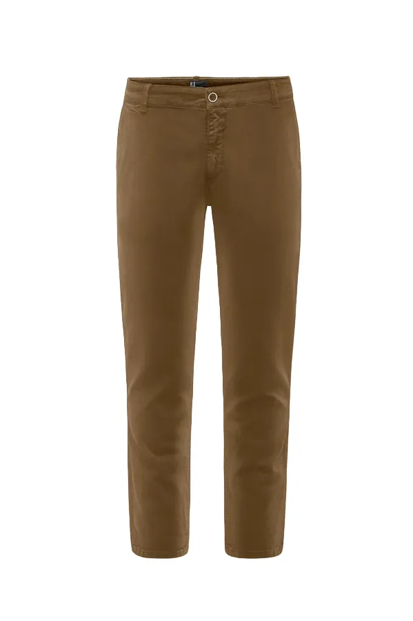Bomboogie pantalone casual da uomo Chino PMSPYTGBW3 189 bisonte