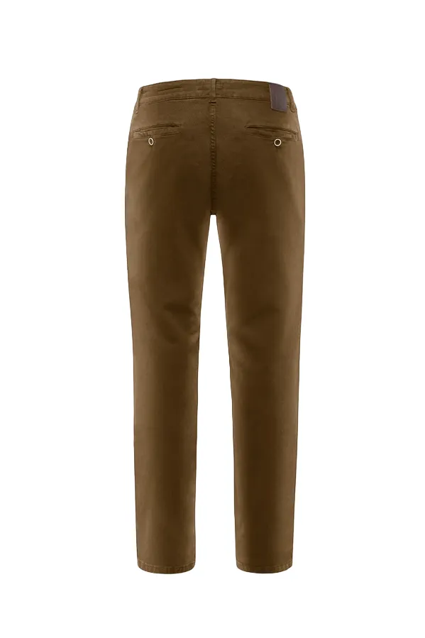 Bomboogie pantalone casual da uomo Chino PMSPYTGBW3 189 bisonte