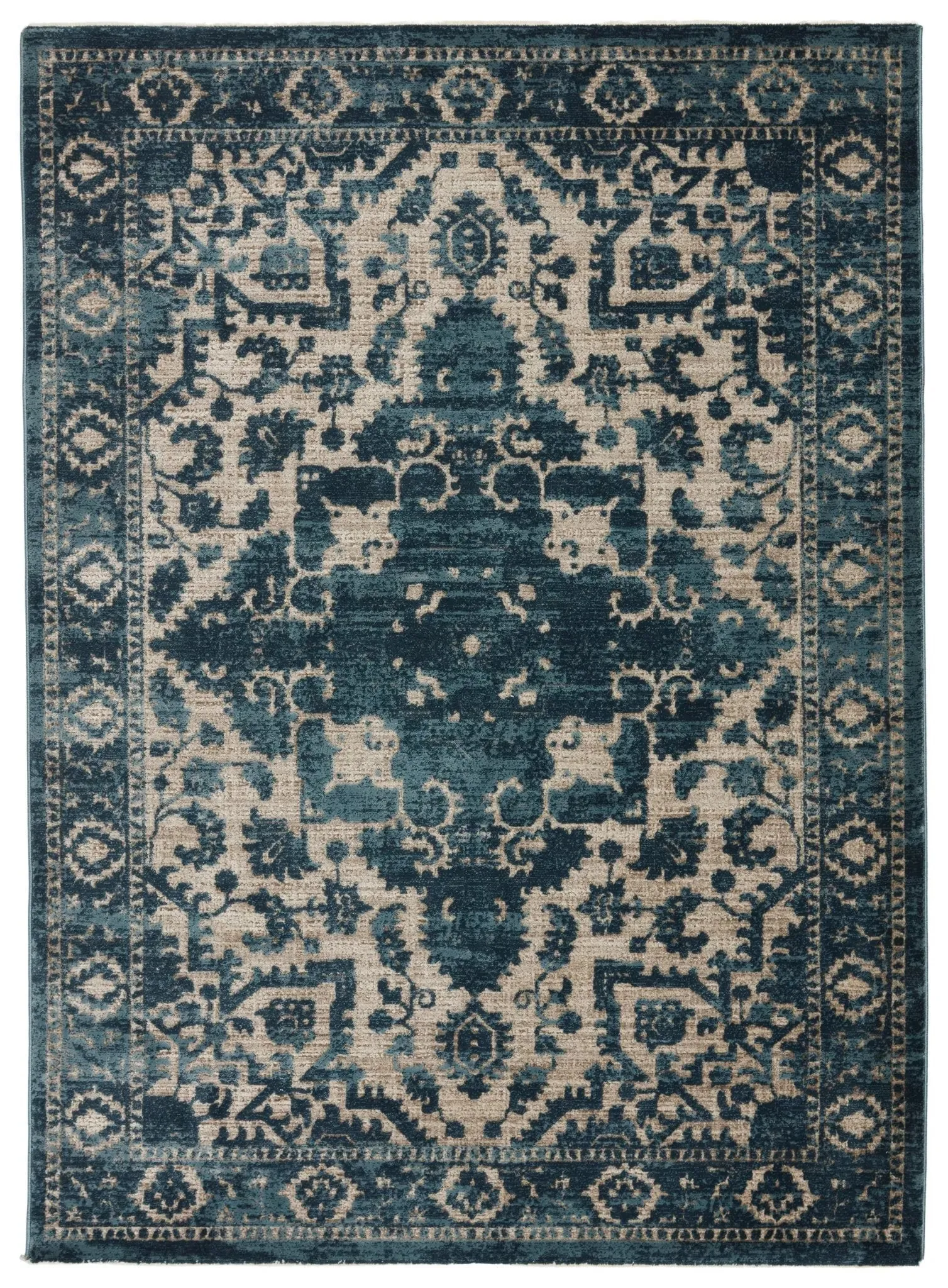 Brienne BNN06 Idella Blue/Light Taupe Rug