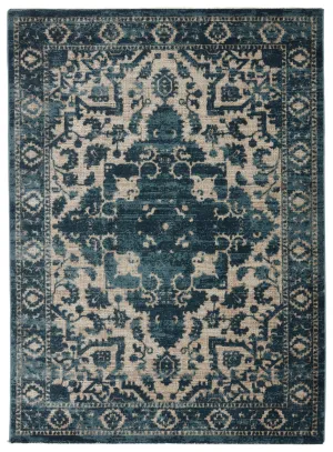 Brienne BNN06 Idella Blue/Light Taupe Rug