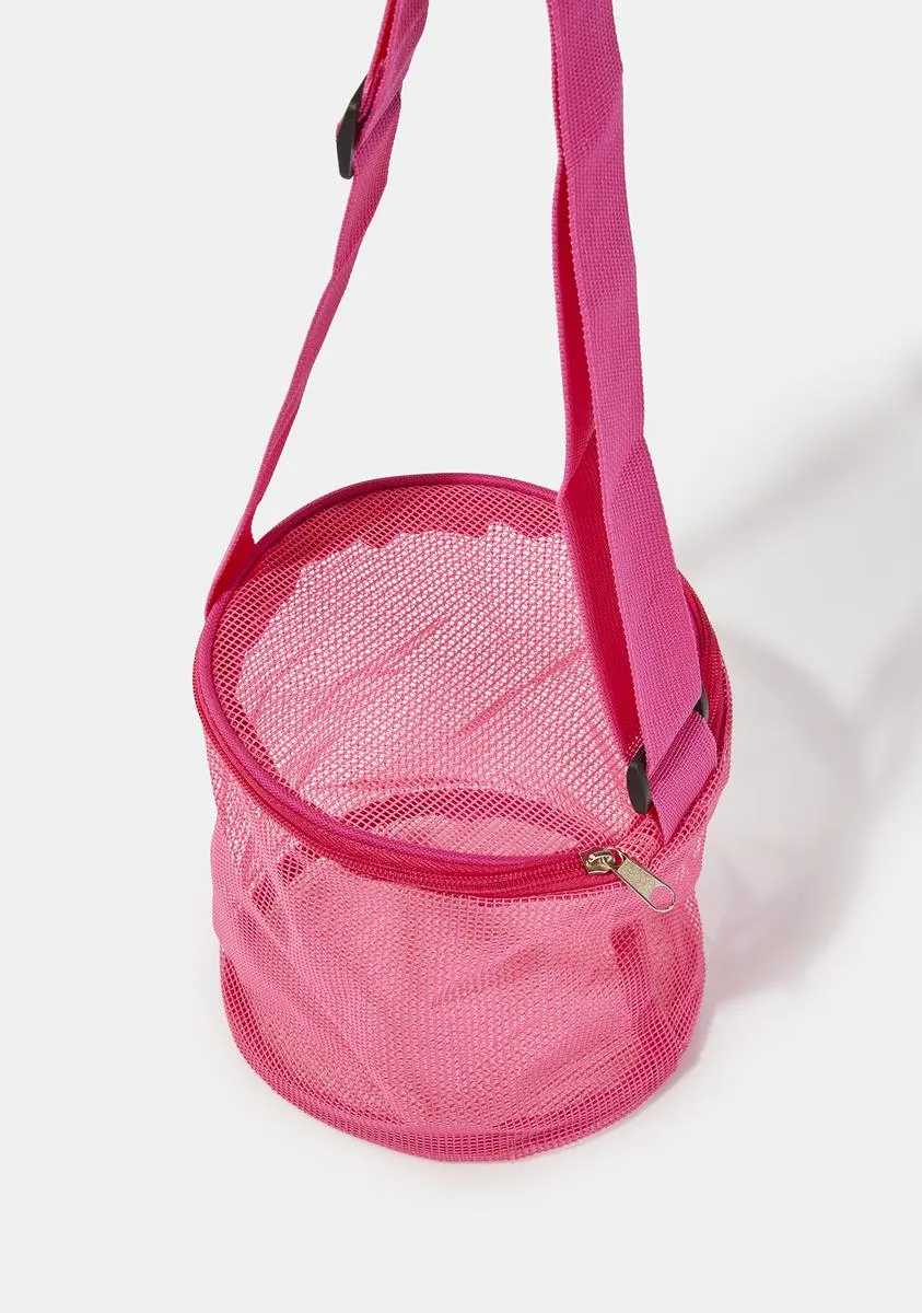 Brought It All Mesh Beach Bag