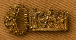 Buckle with Rider and 2 figures - Z-39