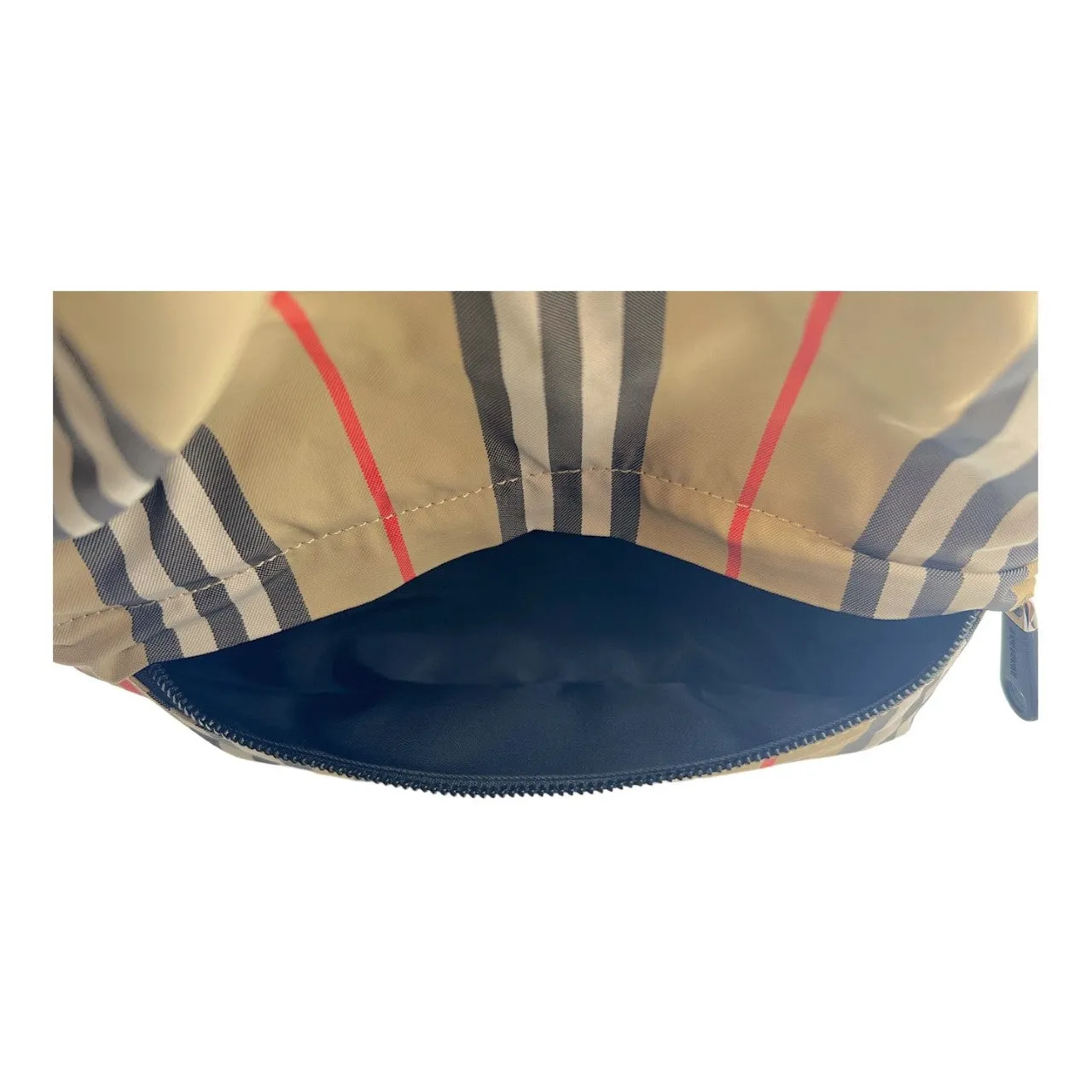 Burberry Phoebe Heritage Stripe Bucket Bag