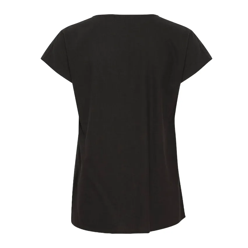 b.young camicetta da donna Byfalakka 20814567 200451 nero