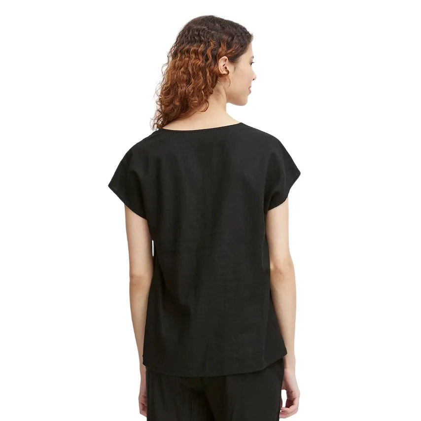 b.young camicetta da donna Byfalakka 20814567 200451 nero
