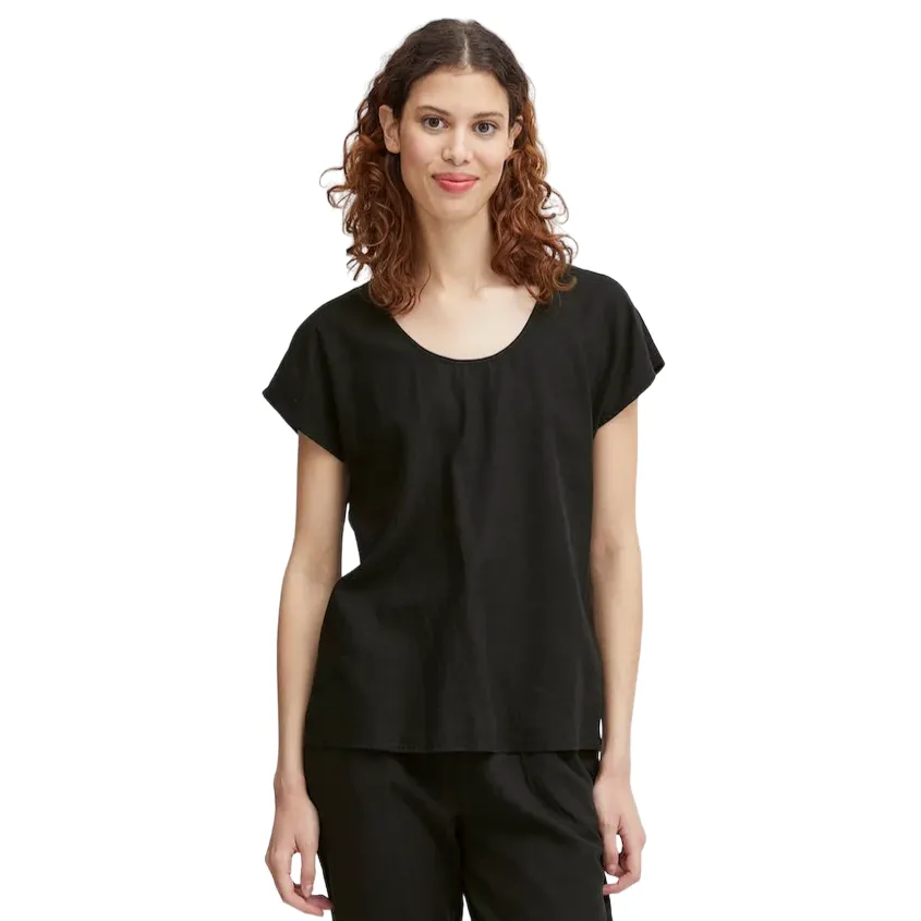 b.young camicetta da donna Byfalakka 20814567 200451 nero