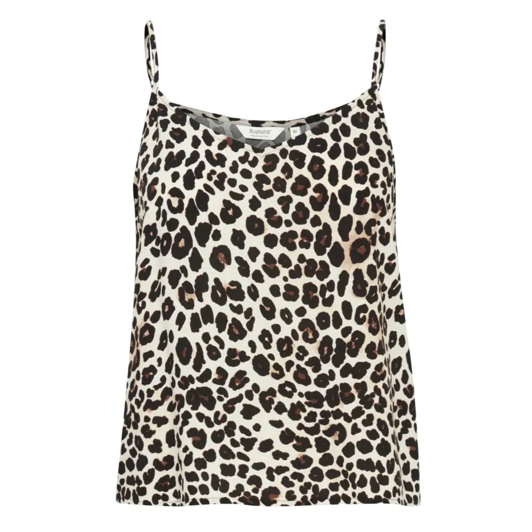 b.young camicetta da donna Bymmjoella 20811212 202956 nero leopardato