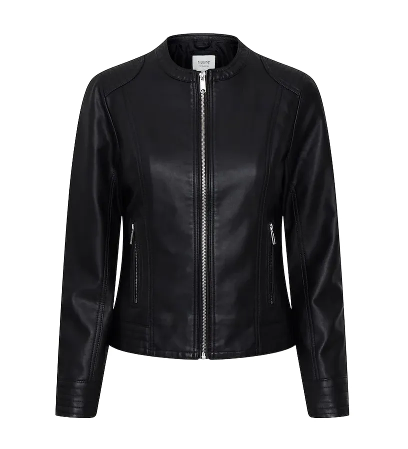 b.young giacca in ecopelle da donna Byacom 20809396 200451 nero