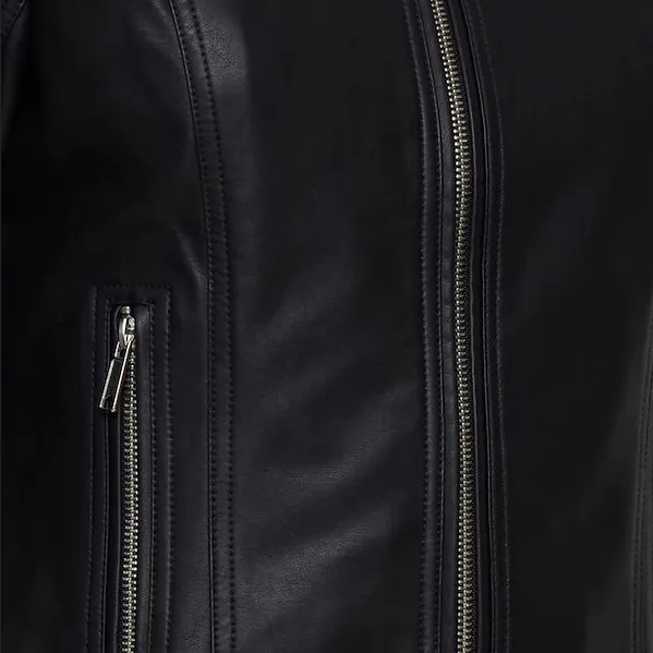 b.young giacca in ecopelle da donna Byacom 20809396 200451 nero