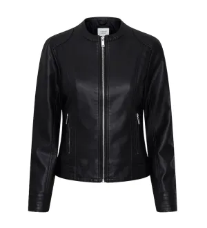 b.young giacca in ecopelle da donna Byacom 20809396 200451 nero