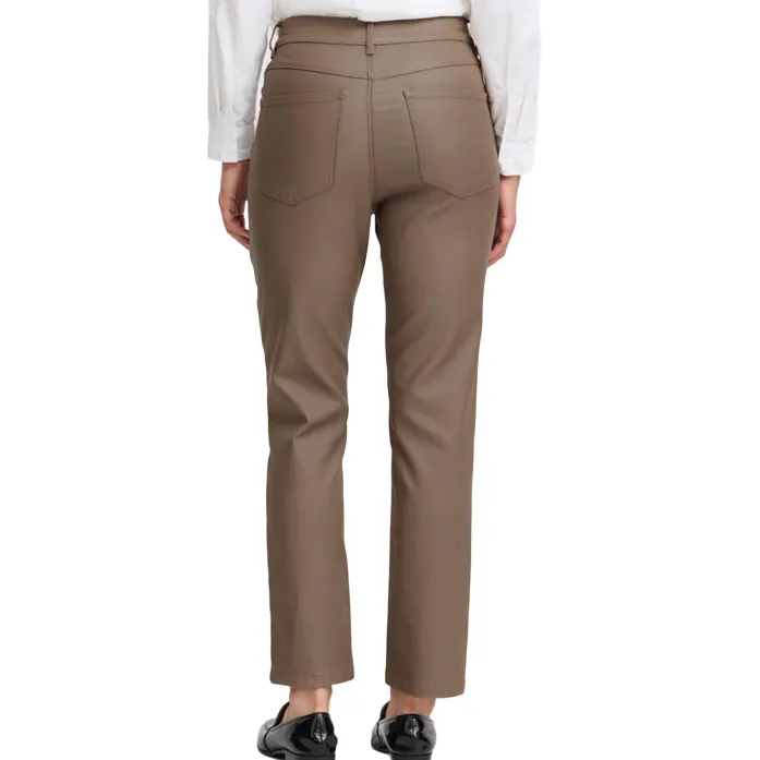 b.young pantalone da donna a zampa Bykiko 20811796 181112 noce