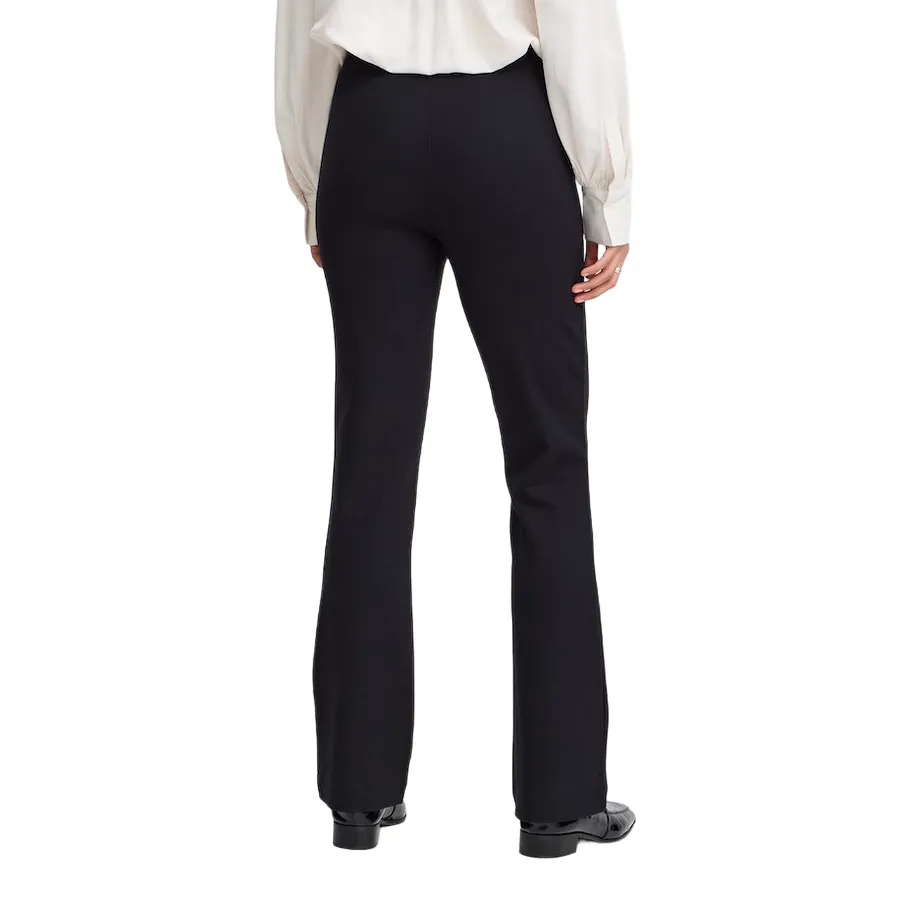 b.young pantalone da donna a zampa Byparrin 20815349 200451 nero