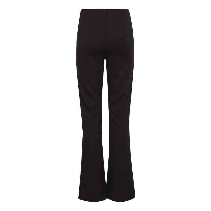 b.young pantalone da donna a zampa Byparrin 20815349 200451 nero