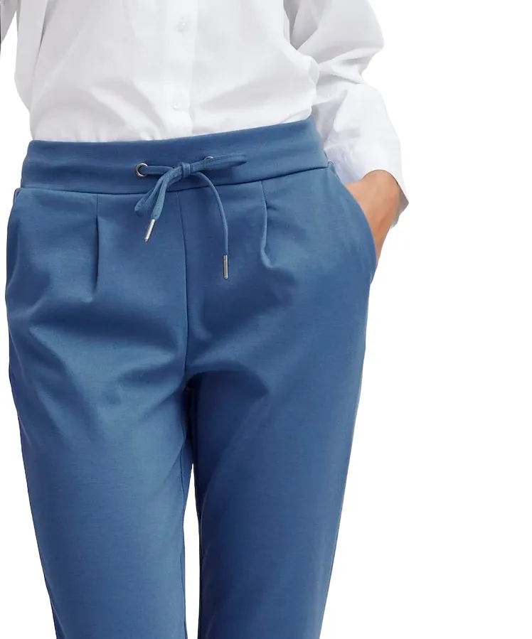 b.yuong pantalone con elastico da donna Rizetta 20803903 194030 cielo