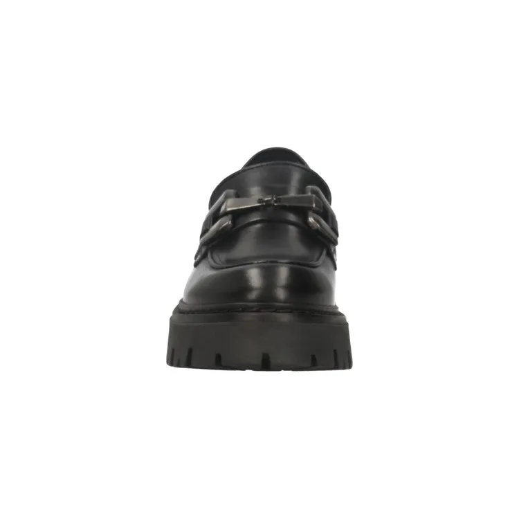 CafèNoir Scarpa Mocassino in pelle con morsetto da donna C1FM1011 N001 nero