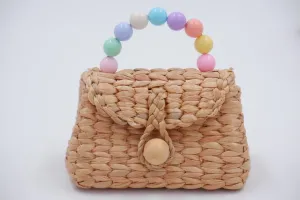 Candy bag, Kids Bag, mini straw bag