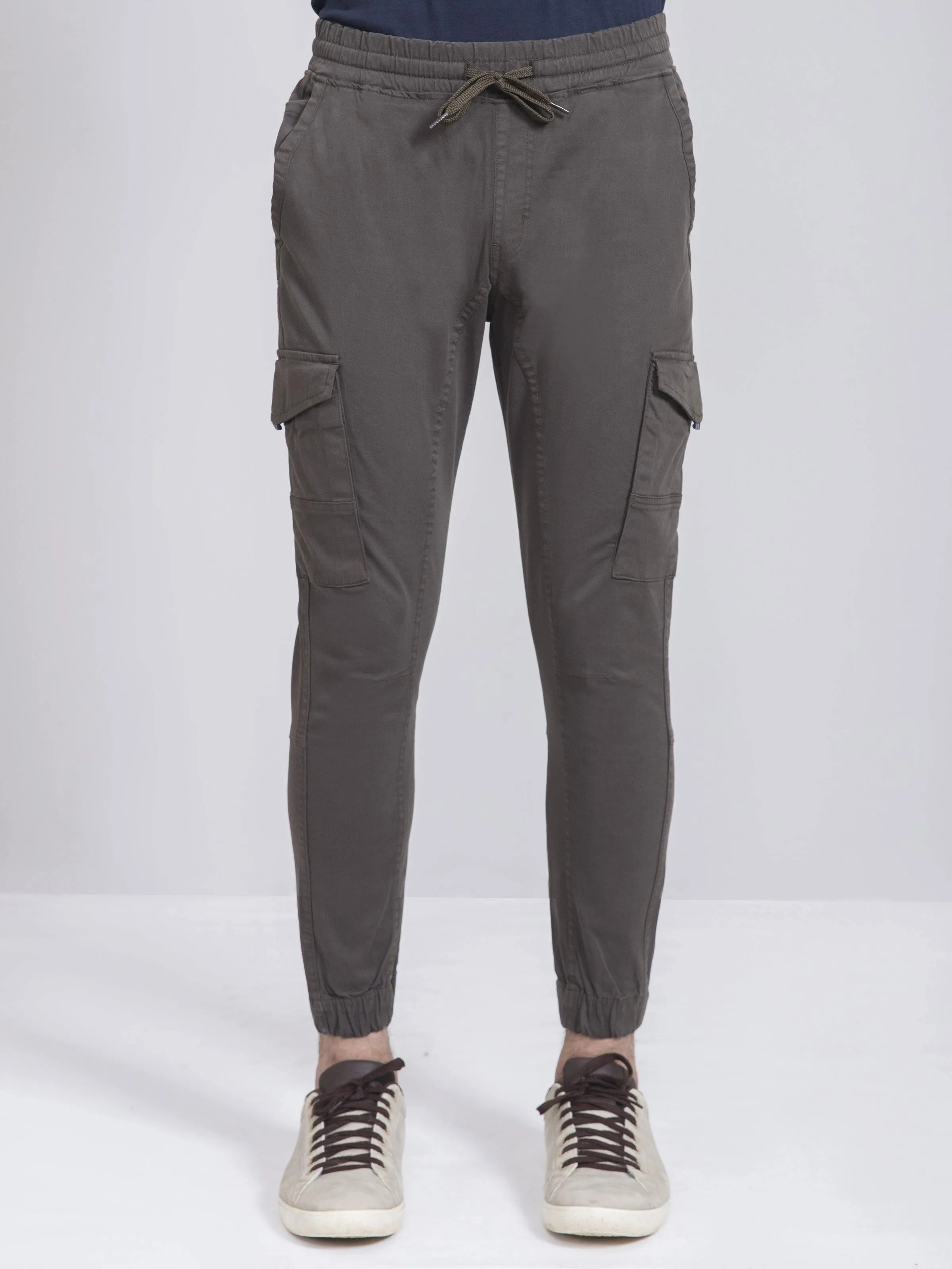 CARGO JOGGAR DARK GREEN TROUSER