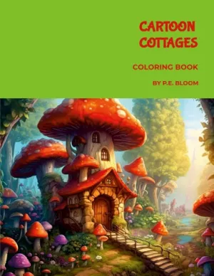CARTOON COTTAGES COLORING BOOK